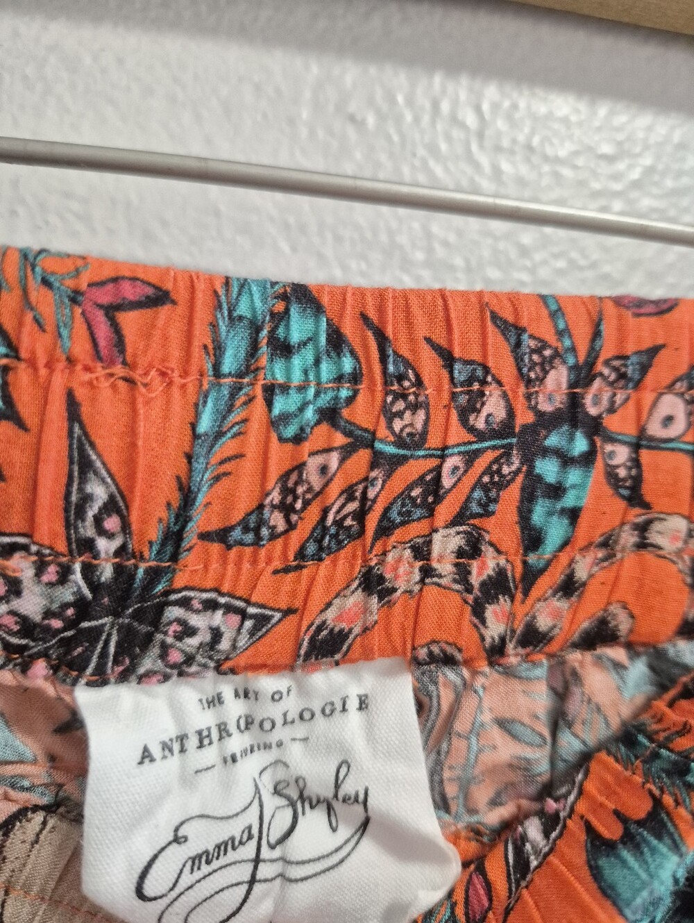Emma J Shipley The Art of Anthropologie Jungle Pajama Shorts Set Size XS - Picture 8 of 8